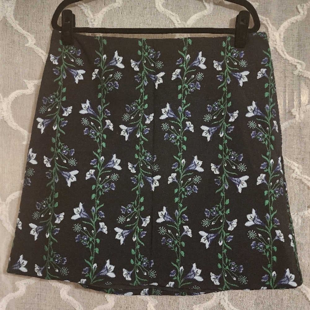 Floral Mini Skirt